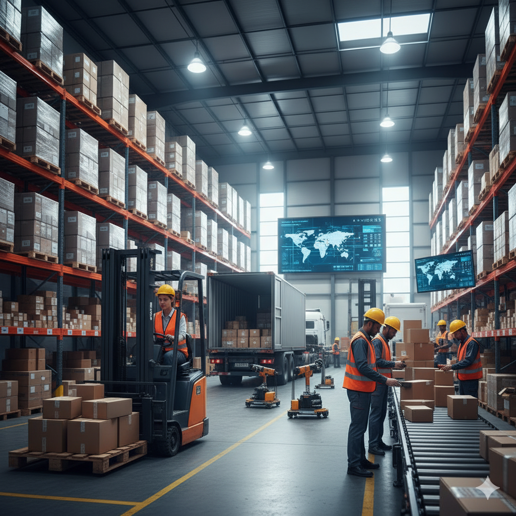 Logistics, Kho bãi & Chuỗi cung ứng